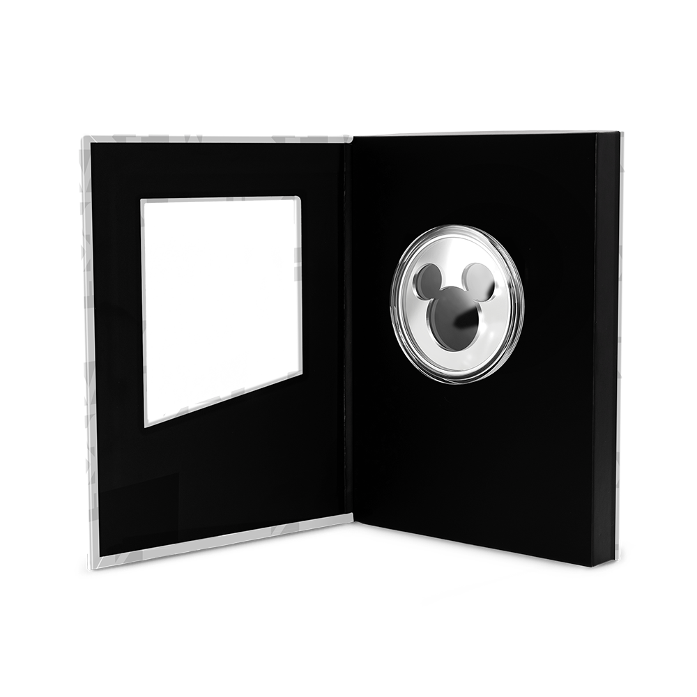 2026 $1 Disney Iconic Silhouettes: Mickey Mouse - Pure Silver Coin