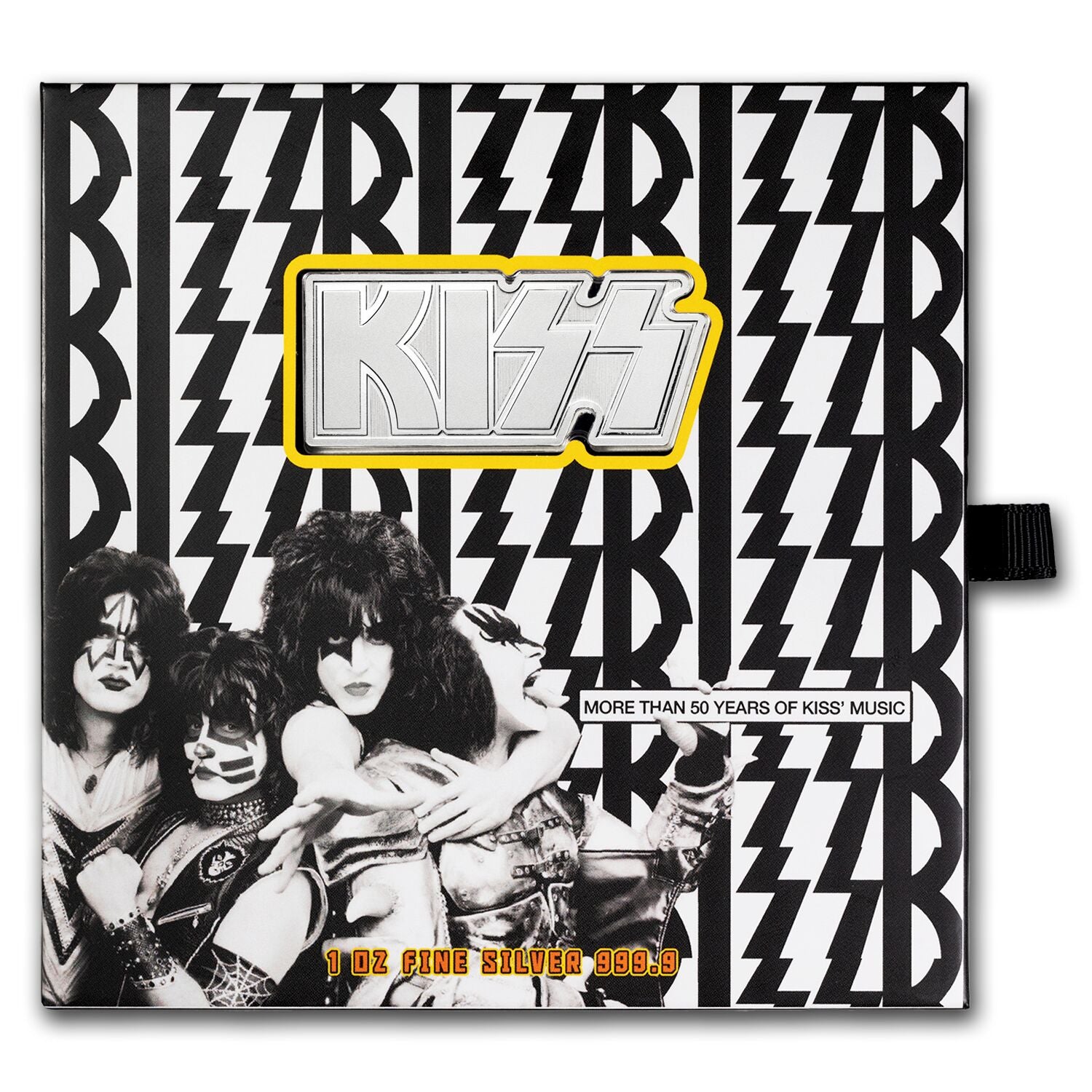 50 Years of KISS - 1 oz Pure Silver Shaped Logo