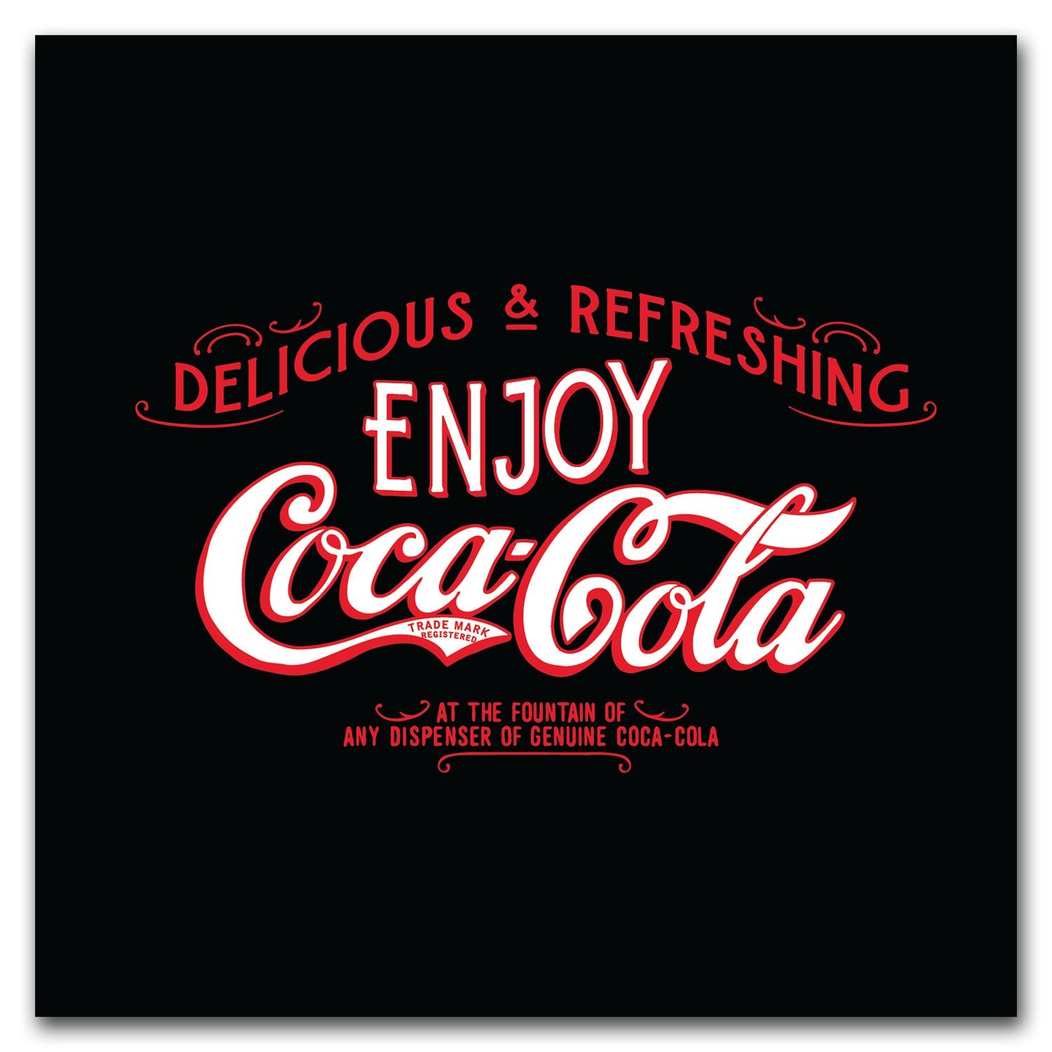 Coca-Cola® 2 oz Pure Silver High Relief Enamelled Round