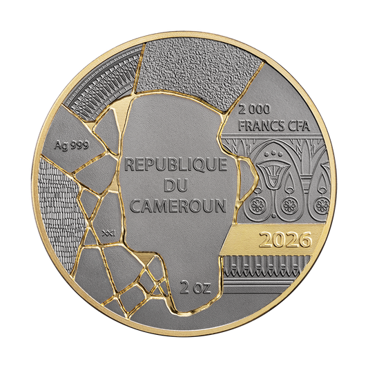 2026 2000 Francs CFA Nefertiti - Pure Silver Coin