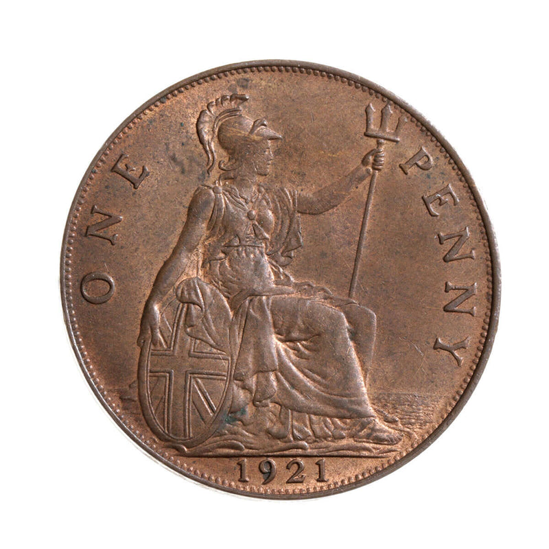 Great Britain 1921 -  Penny George V MS-60