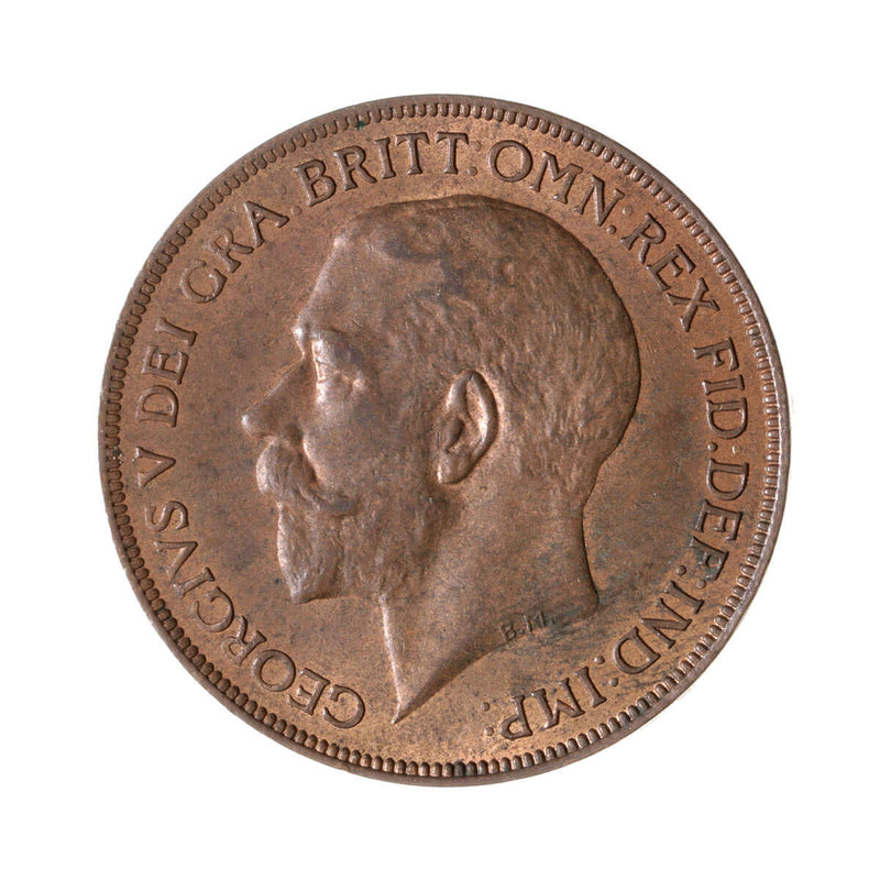 Great Britain 1921 -  Penny George V MS-60