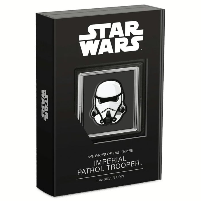 2022 $2 Star Wars Face of the Empire Series: Imperial Patrol Trooper - Pure Silver Coin