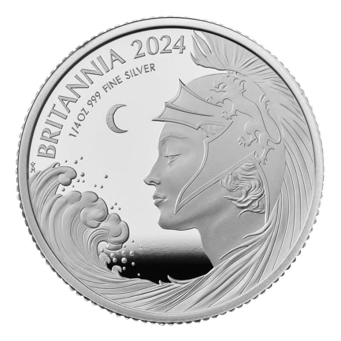 2024 Britannia Pure Silver 6-Coin Fractional Set