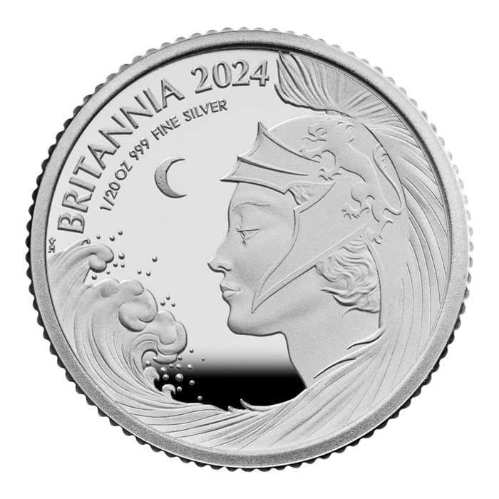 2024 Britannia Pure Silver 6-Coin Fractional Set
