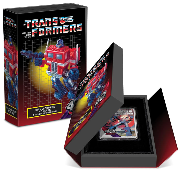 2024 $2 The Transformers: 40th Anniversary - Pure Silver Coin