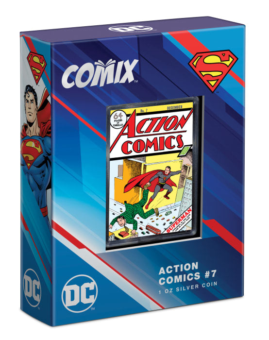 2024 $2 COMIX: Action Comics #7 - Pure Silver Coin