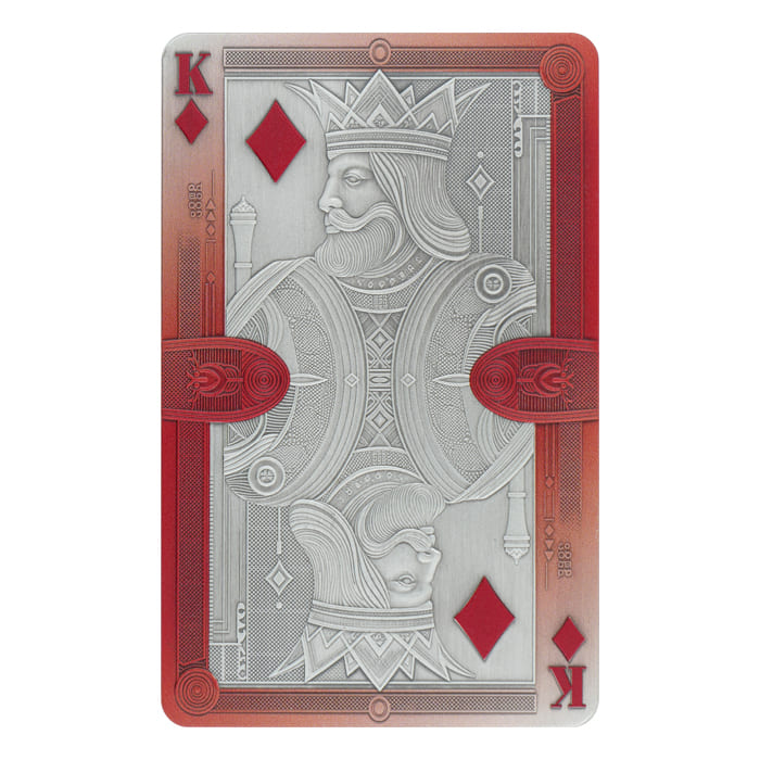 2024 $2 Playing Cards: Kings - Pure Silver 4-Coin Set