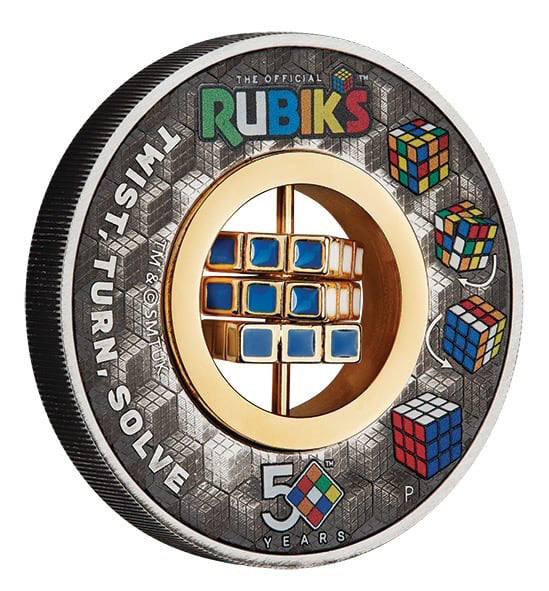 2024 $2 Rubik’s™ Cube 50th Anniversary - Pure Silver Coin