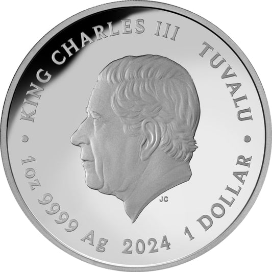 2024 $1 Electric Sky - Pure Silver Coin