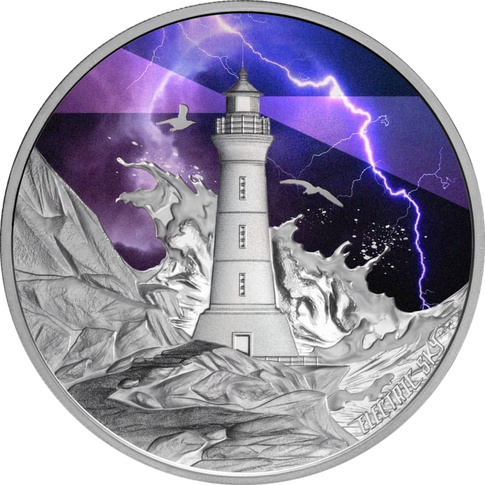 2024 $1 Electric Sky - Pure Silver Coin