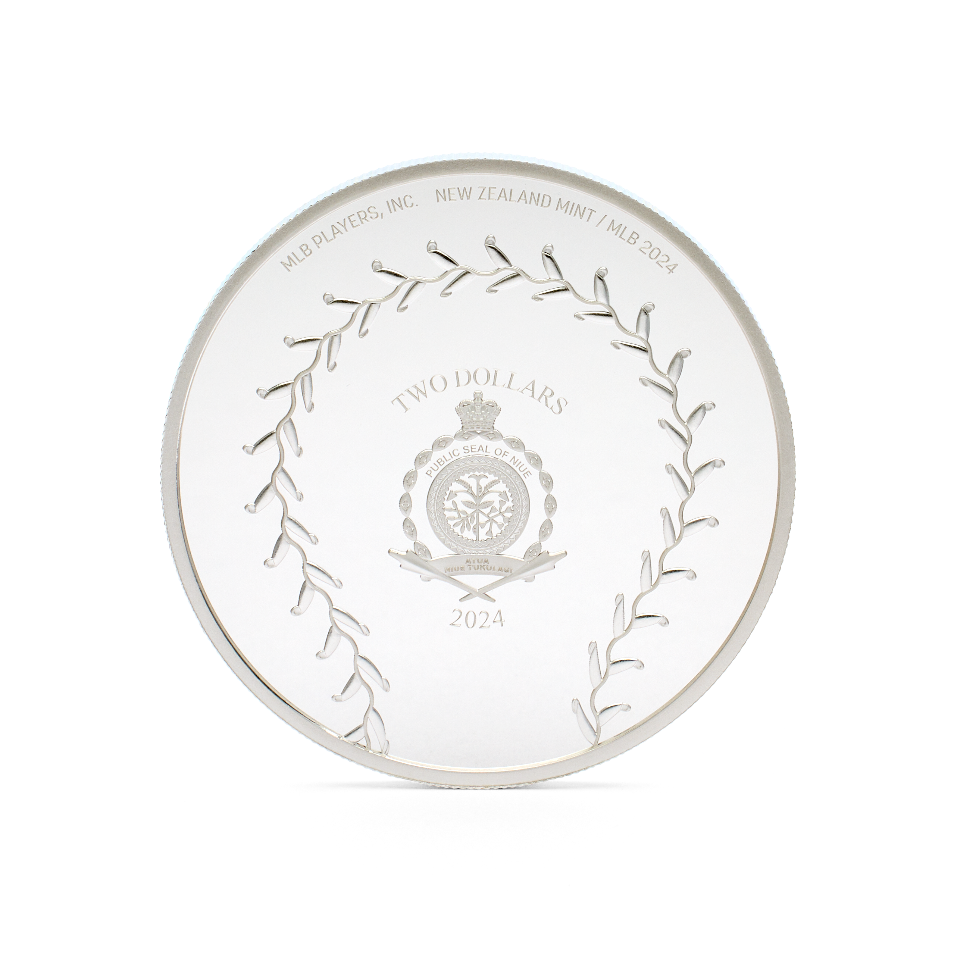 2024 $2 Major League Baseball - Pure Silver Trading Coins