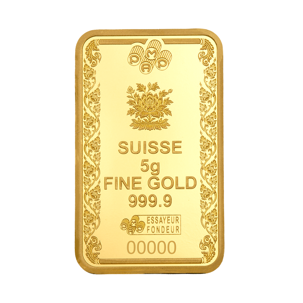 Buddha - 5g Pure Gold Bar