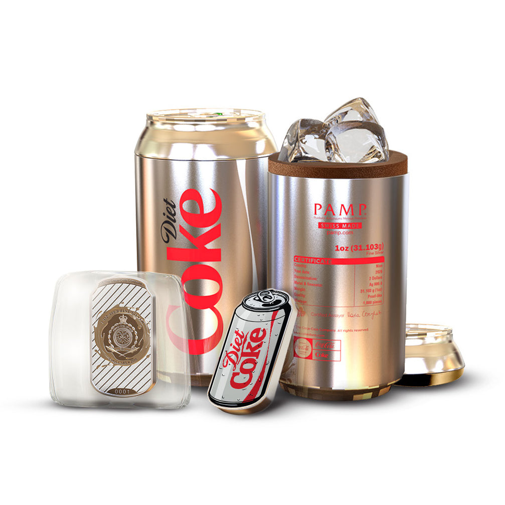 2026 $2 Diet Coke Can - Pure Silver Coin