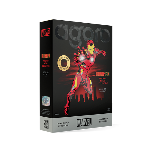 2026 $1 Marvel Iron Man - Pure Silver Coin Blind Box