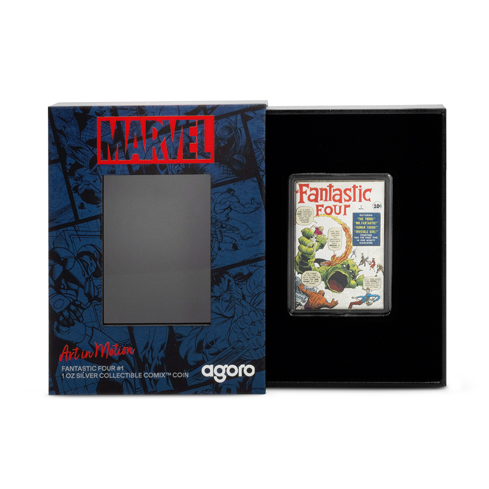 2025 $2 COMIX™: Marvel Fantastic Four #1 - Pure Silver Coin