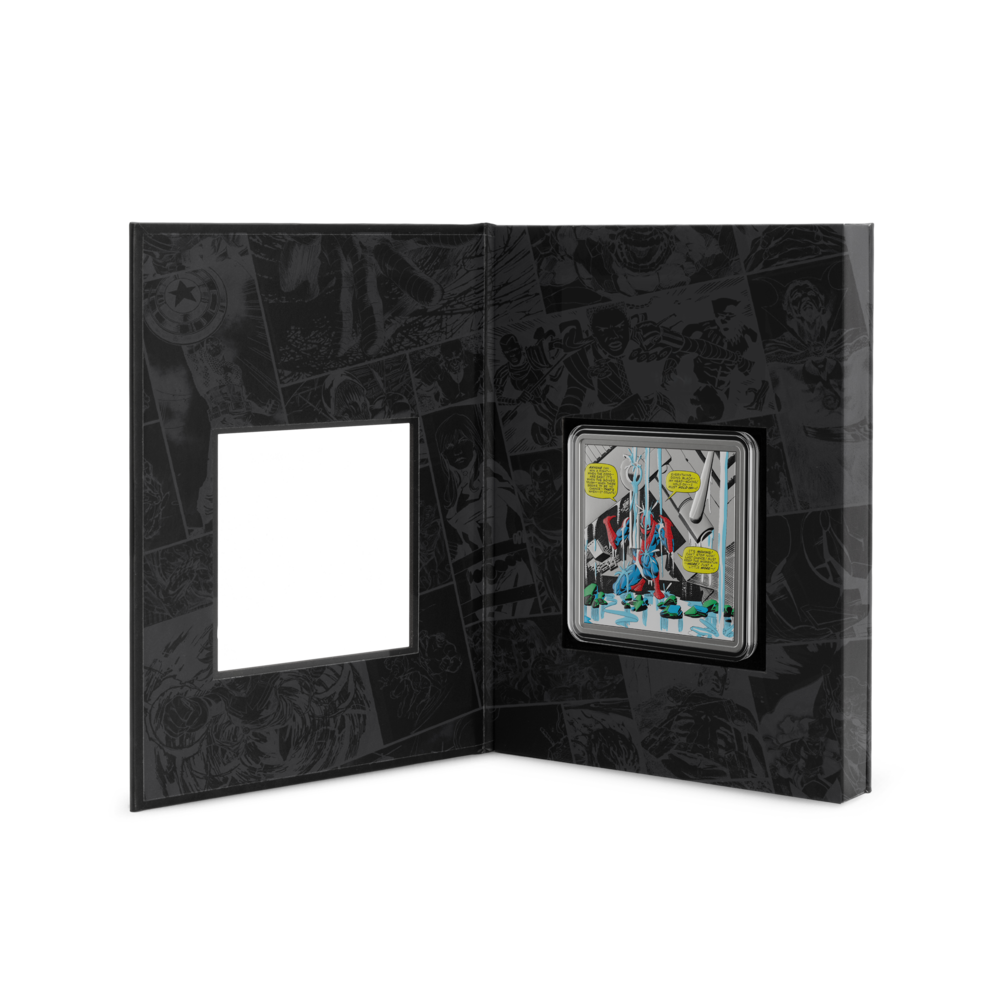 2026 $2 Marvel Spider-Man Iconic Moments: Spider-Man Finds Strength - Pure Silver Coin