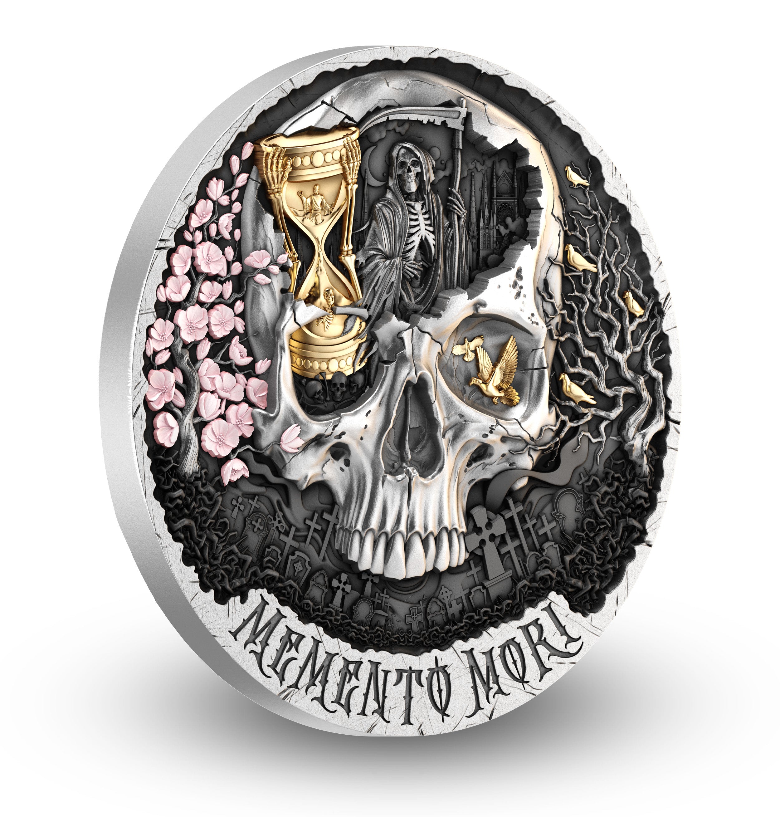 2026 2000 Francs CSF Memento Mori - Pure Silver Coin