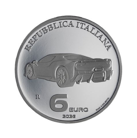 2026 6 Euro The Spirit of Ferrari - Pure Silver 3-Coin Set