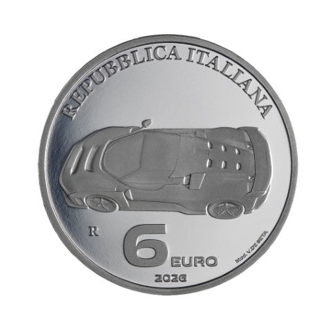 2026 6 Euro The Spirit of Ferrari - Pure Silver 3-Coin Set