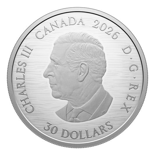 2026 $30 The Jack Pine By Tom Thomson - Pure Silver Coin