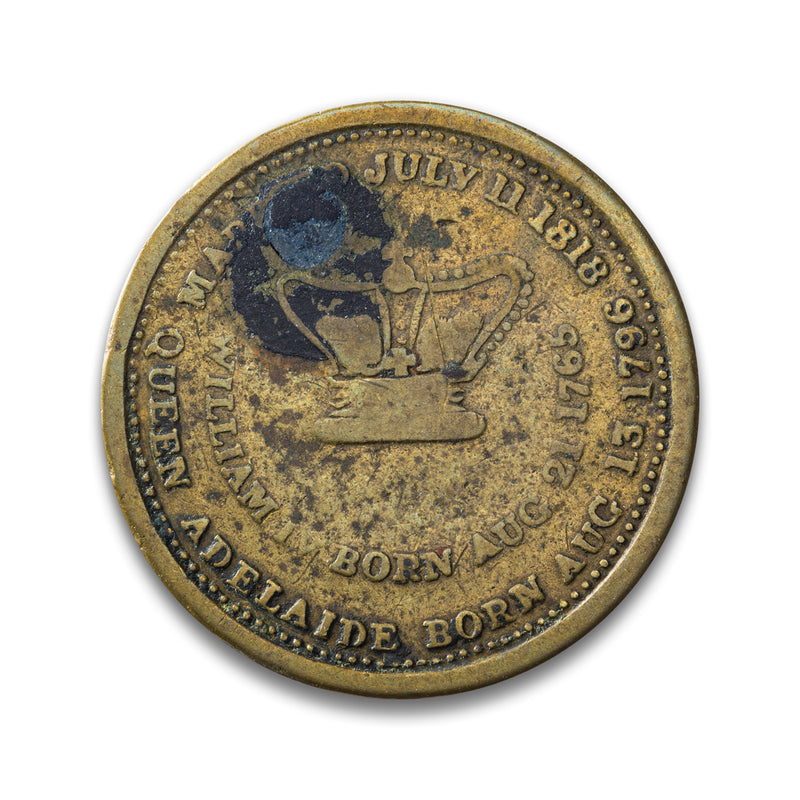 Great Britain 1831 - William IV & Queen Adelaide Medallion