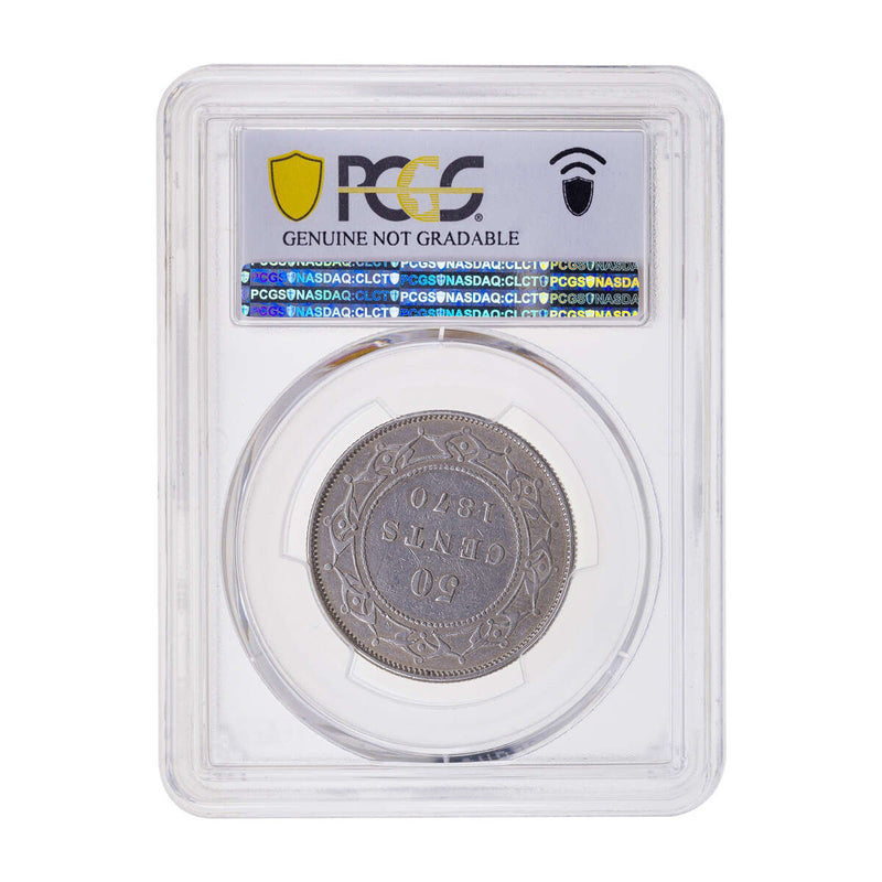 NFLD  50 cent 1870  PCGS EF-40