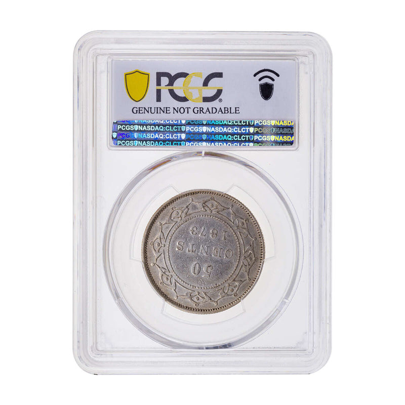 NFLD  50 cent 1873  PCGS EF-40