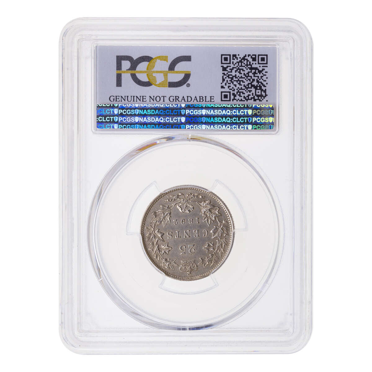 25 cent 1892  PCGS AU-50