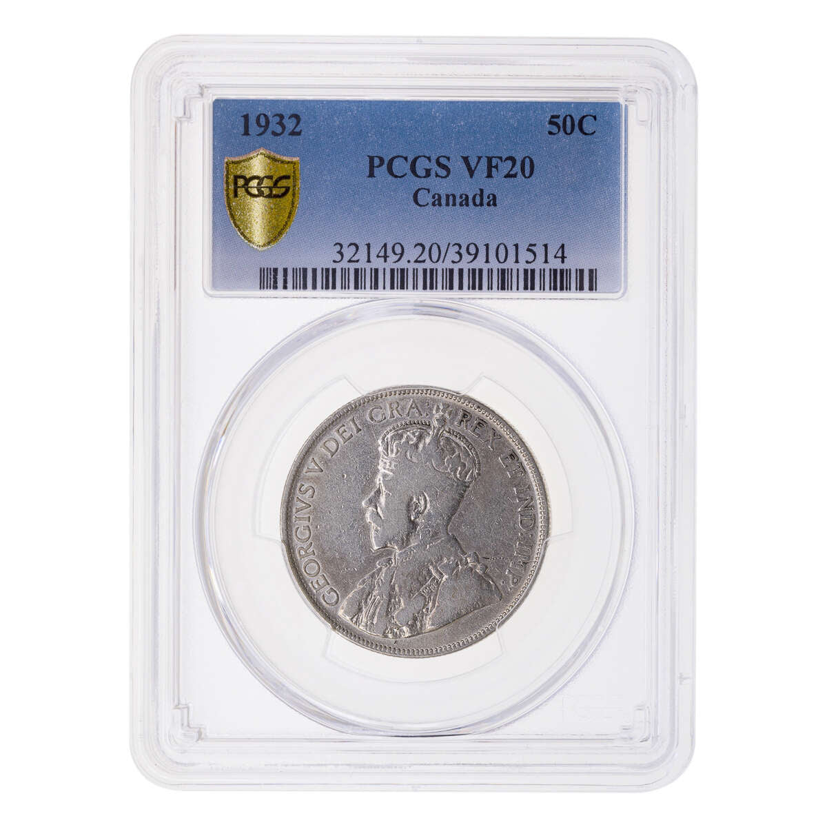 50 cent 1932  PCGS VF-20