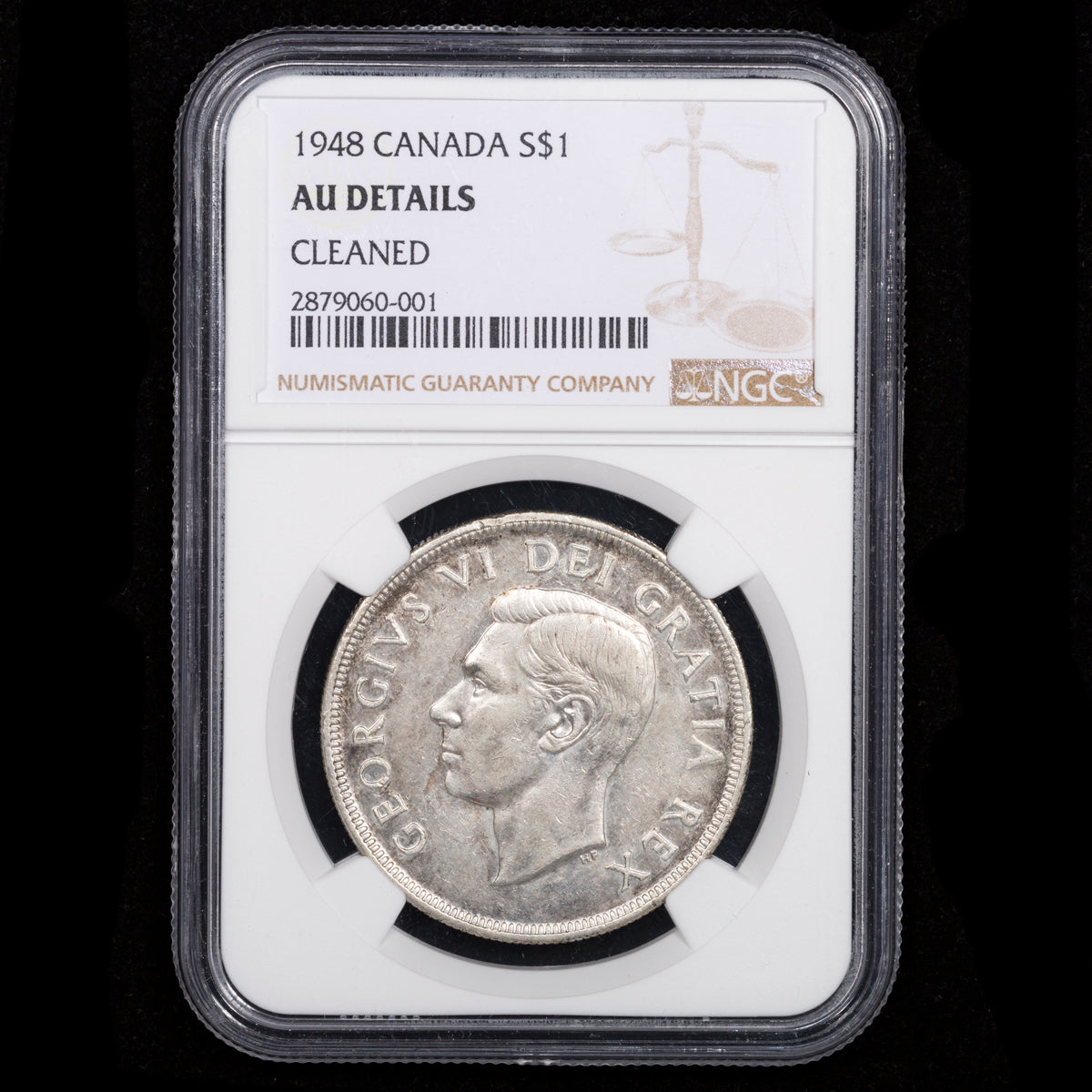 $1 1948 NGC AU-50