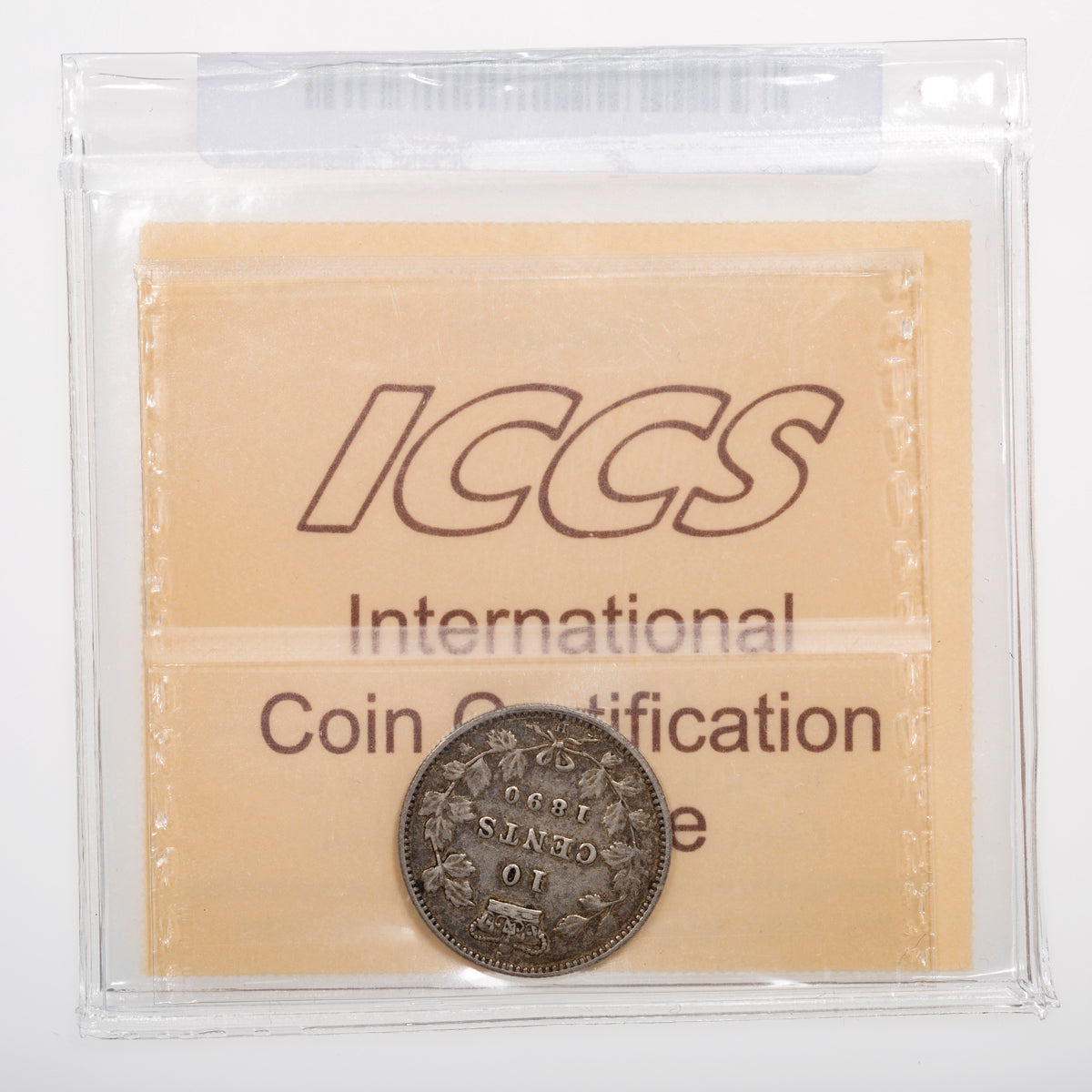 10 Cent 1890H ICCS VF-20