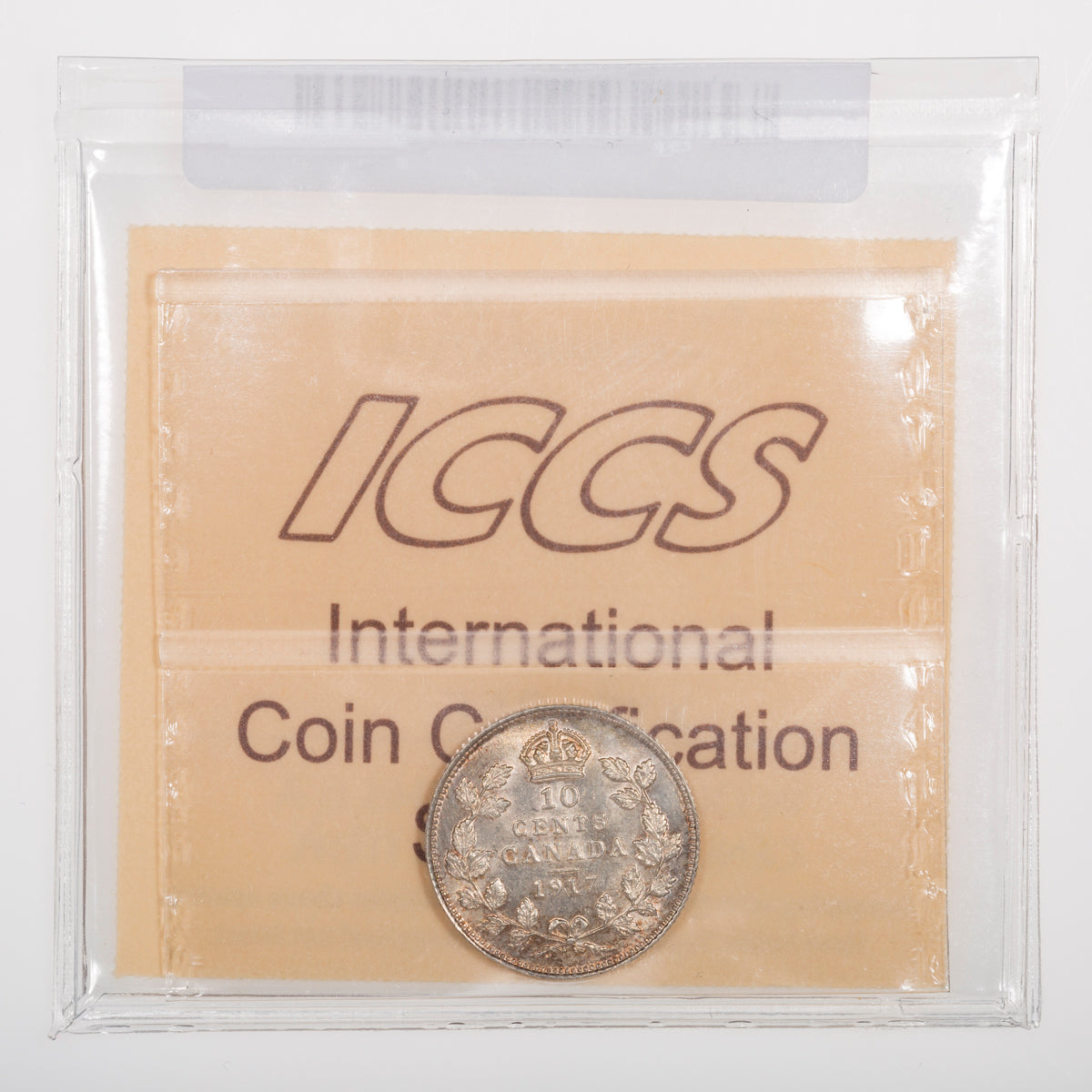 10 Cent 1917 ICCS AU-55