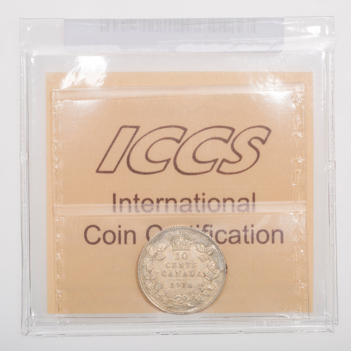10 Cent 1934 ICCS EF-40