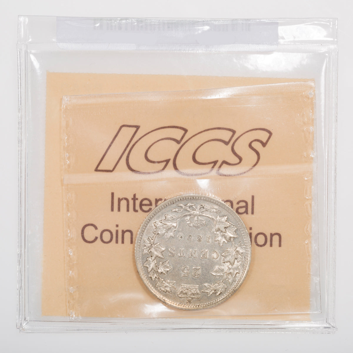 25 Cent 1894 ICCS EF-40