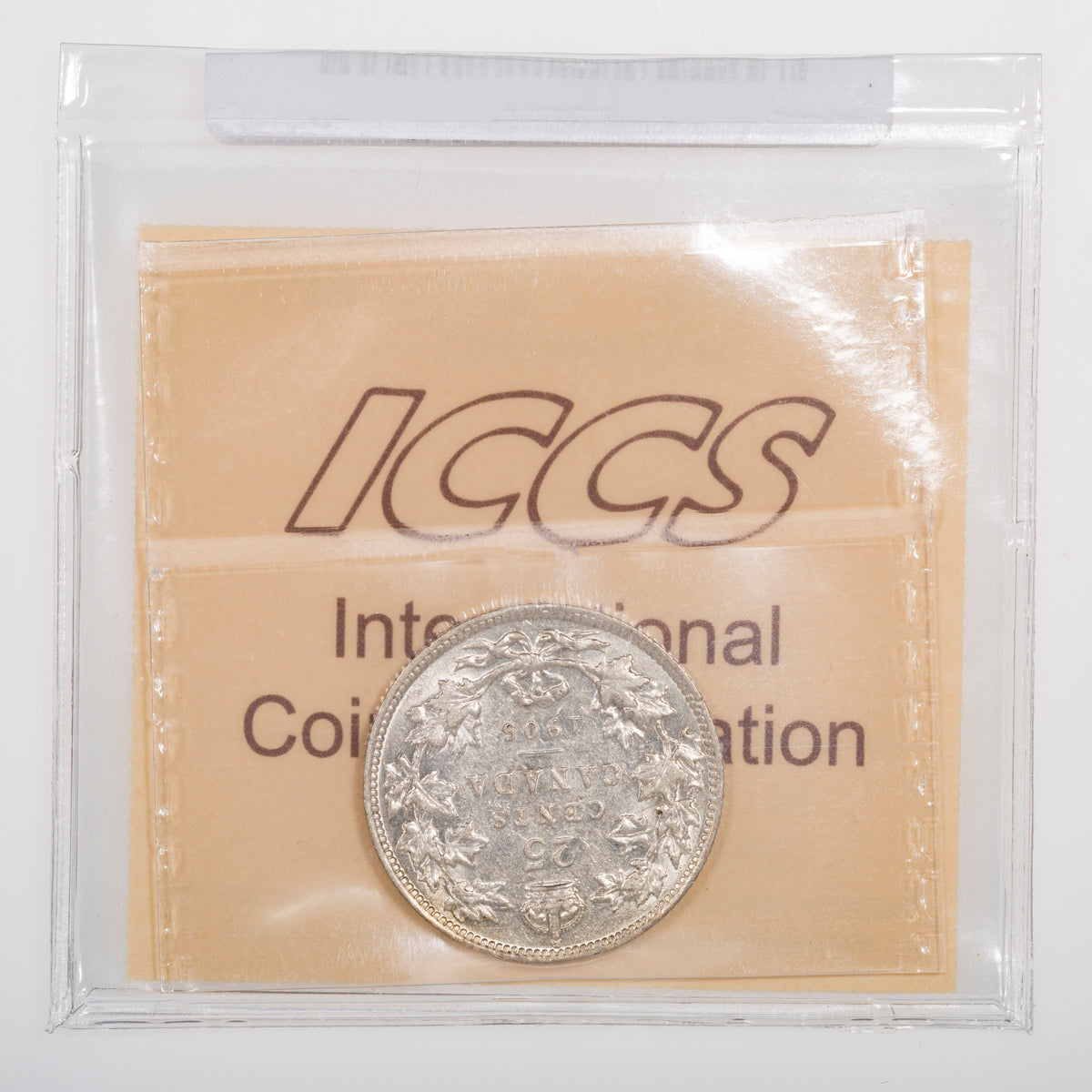 25 Cent 1905 ICCS EF-40