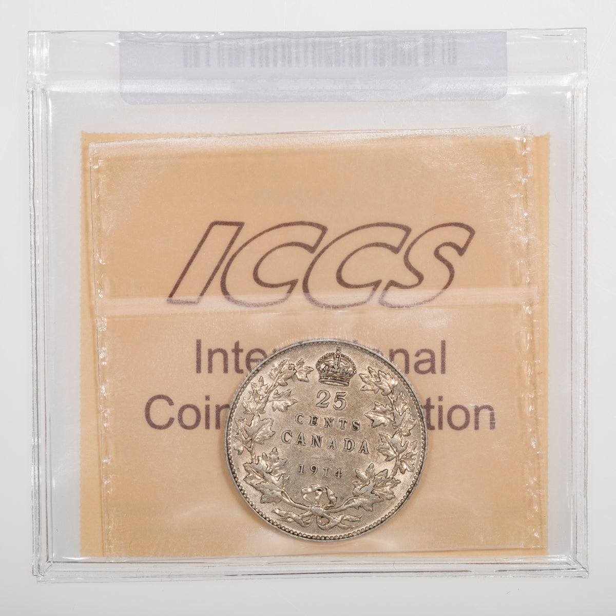 25 Cent 1914 ICCS VF-30