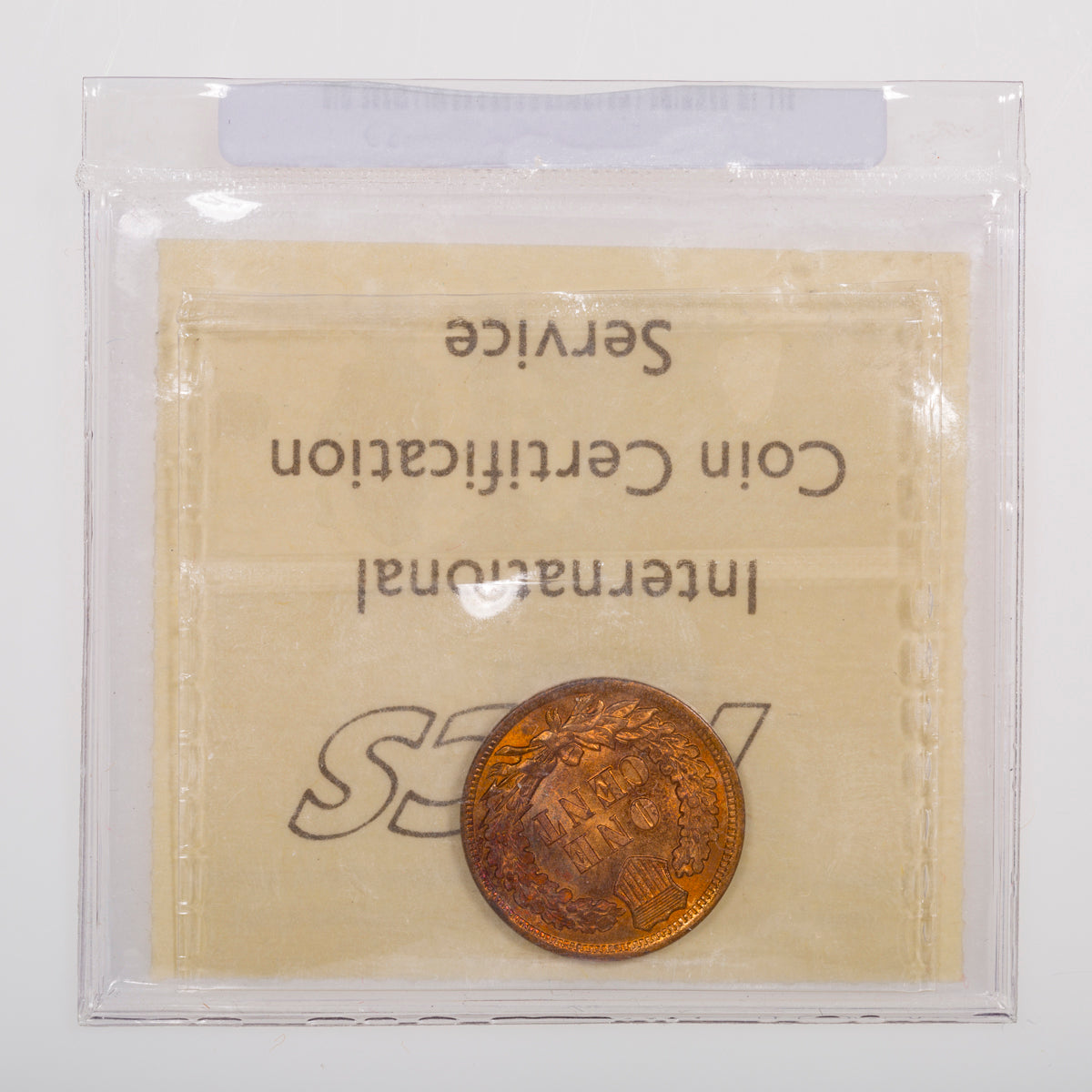 US 1 Cent Indian 1899 ICCS MS-65