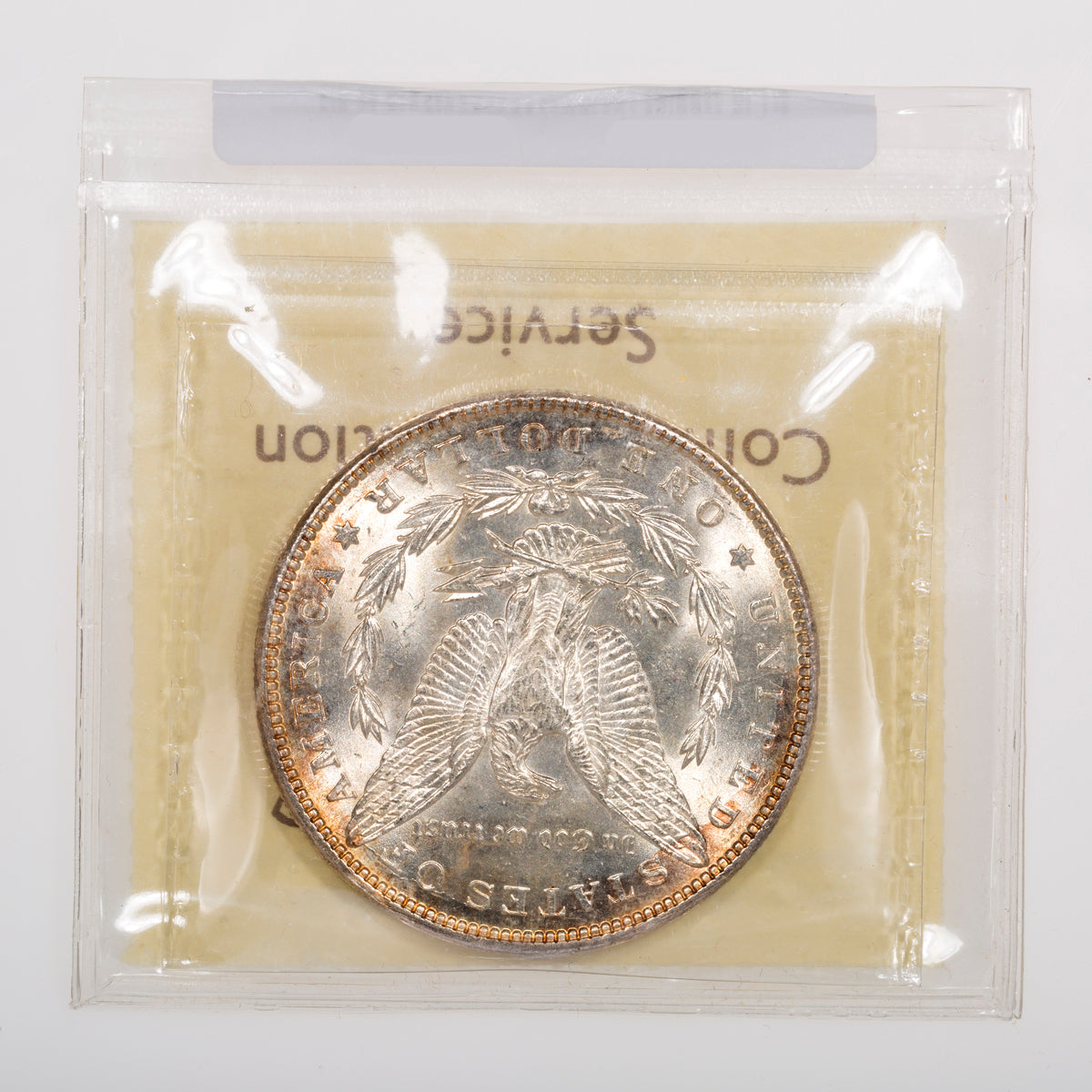 US $1 Morgan 1887 ICCS MS-65