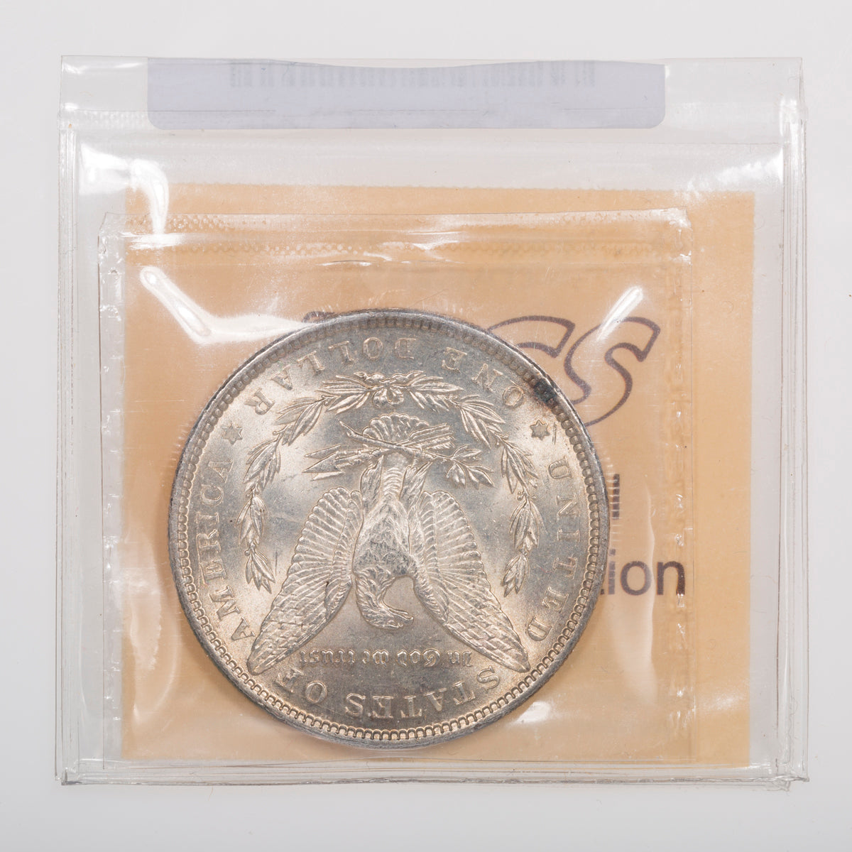 US $1 Morgan 1889 ICCS MS-65