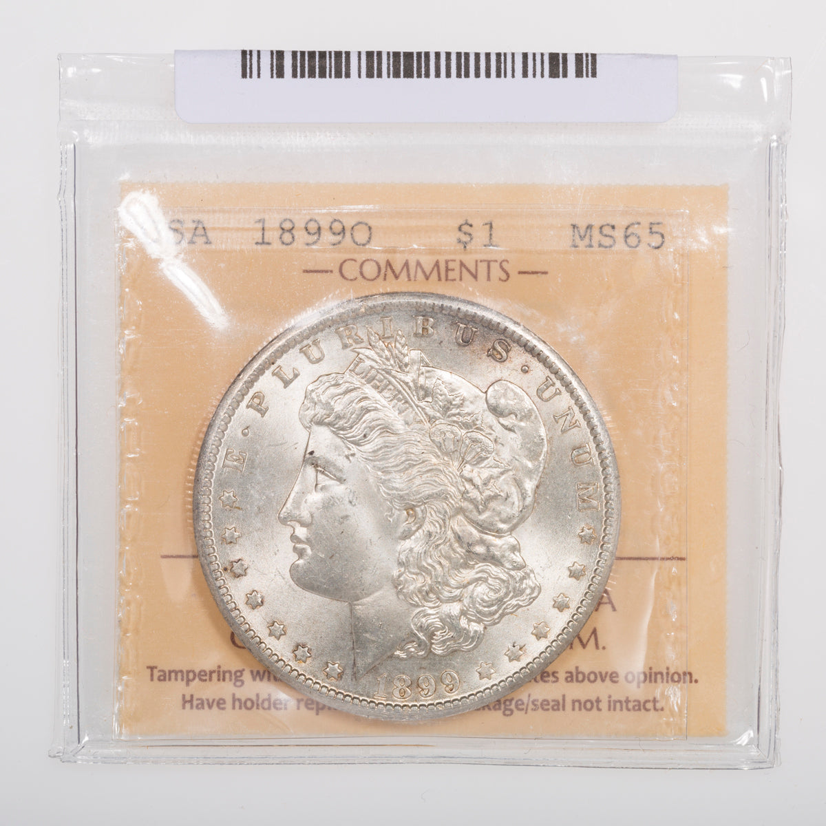 US $1 Morgan 1899O VAM 25B ICCS MS-65