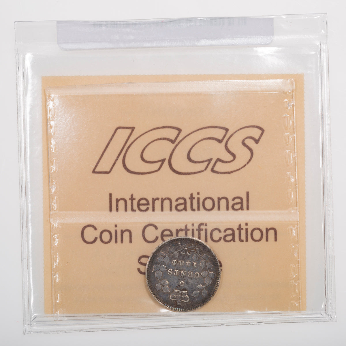 5 Cent 1884 Far 4 ICCS VF-20