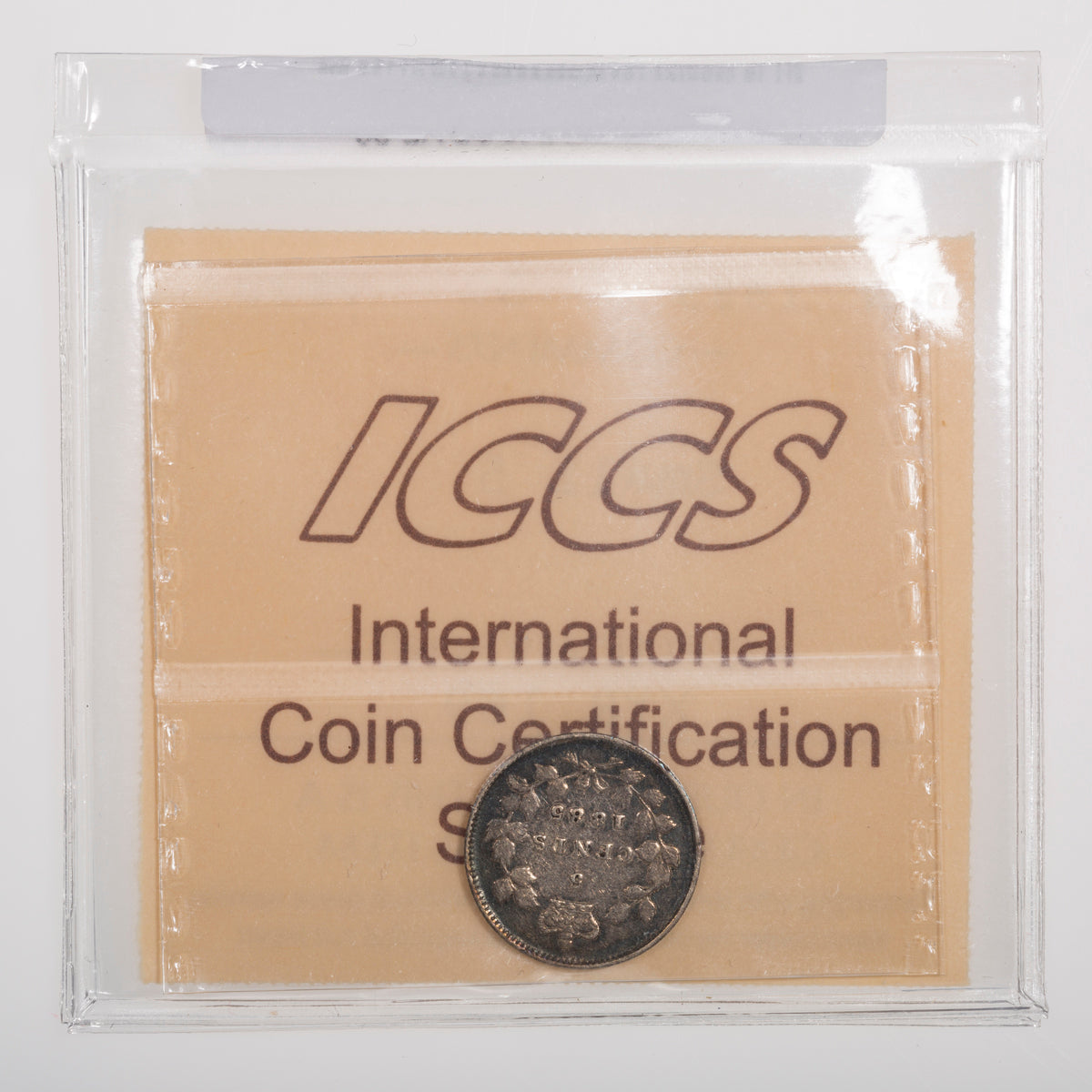 5 Cent 1885 Small 5 ICCS VF-20