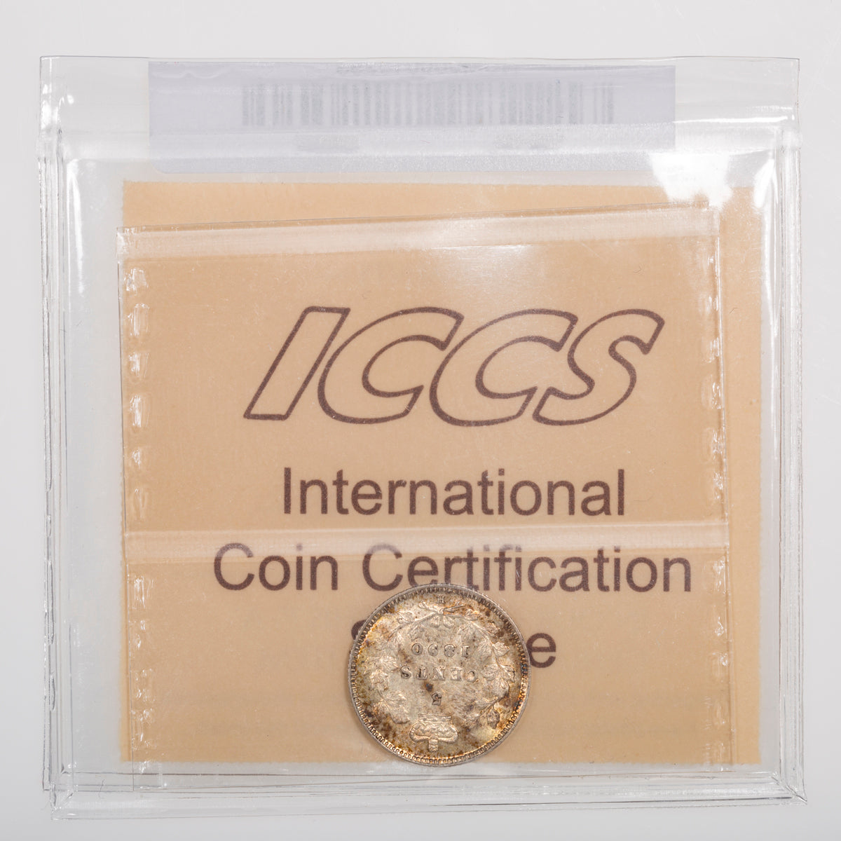 5 Cent 1890H ICCS EF-45