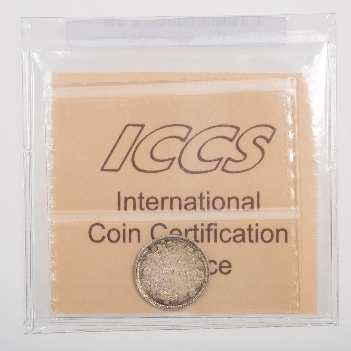 5 Cent 1893 ICCS VF-30