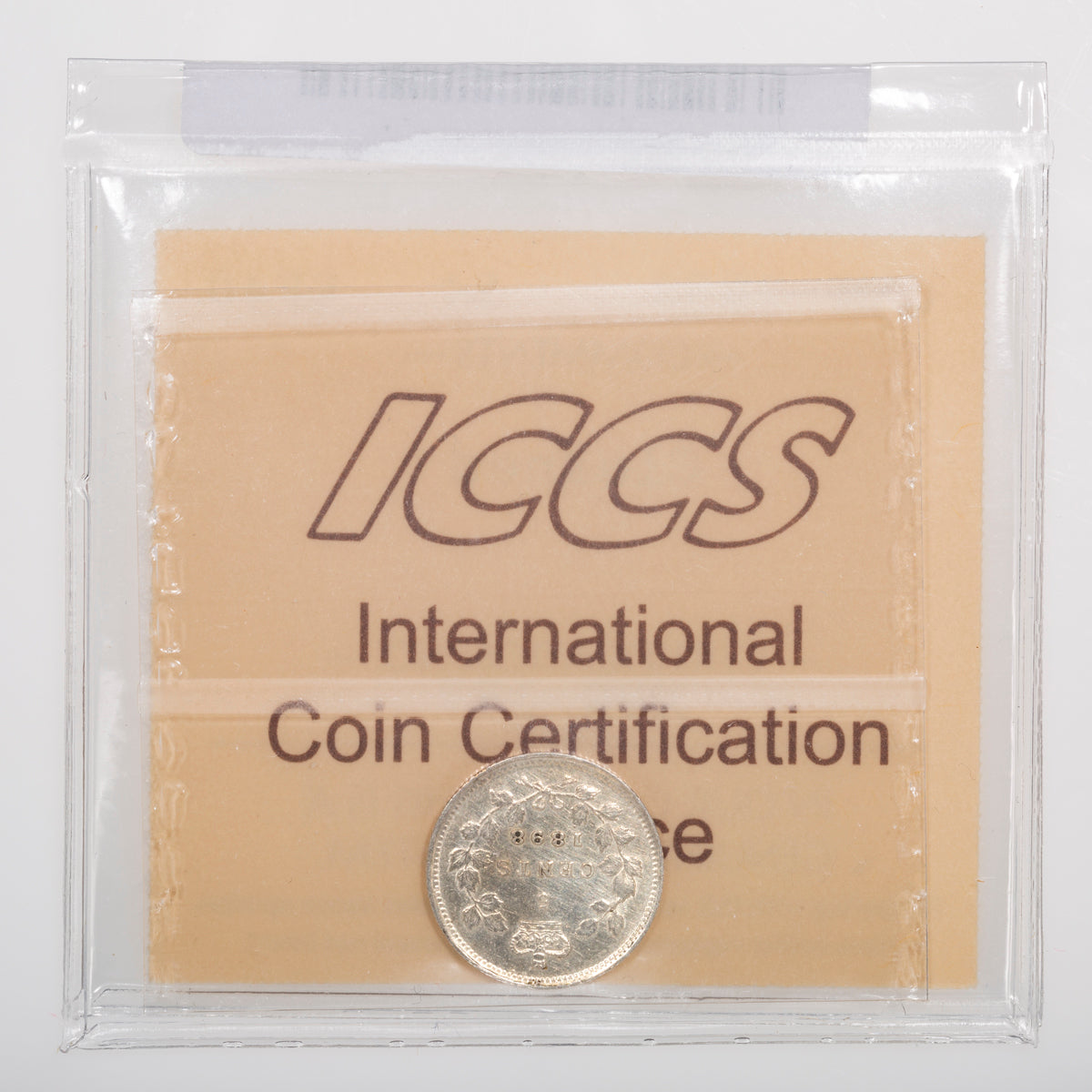 5 Cent 1898 ICCS EF-40
