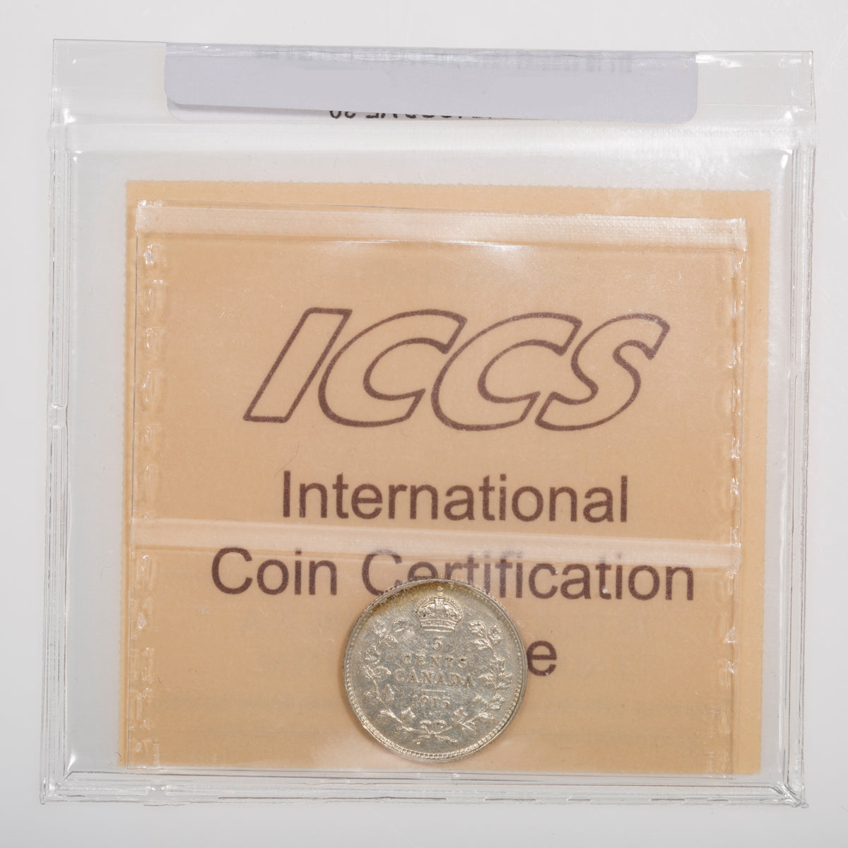 5 Cent 1915 ICCS VF-30