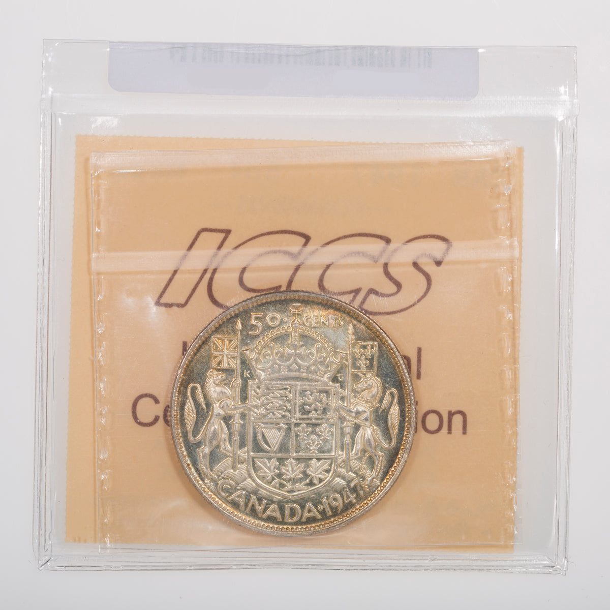 50 Cent 1947 CR7 ICCS MS-62