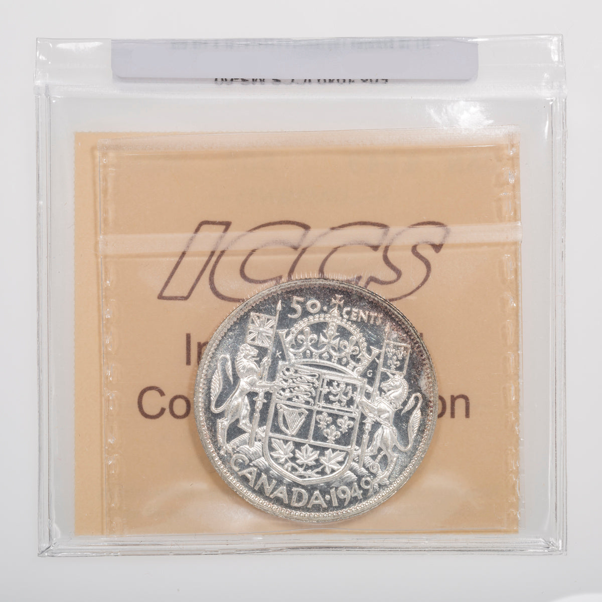 50 Cent 1949 ICCS MS-60