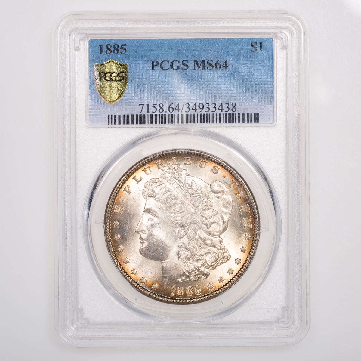 US $1 Morgan 1885 PCGS MS-64
